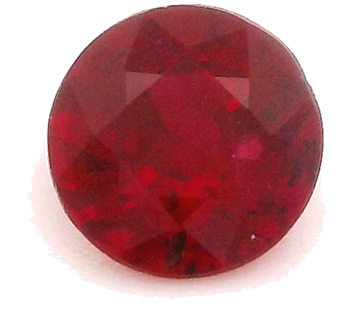 0.45 carat RED Round Rubinas (1)