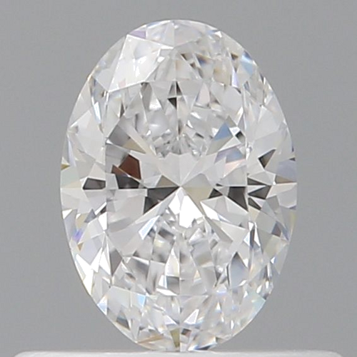 0.4 carat D-VVS1 Natūralus Oval Deimantas (1)