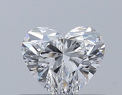 0.41 carat E-VVS2 Natūralus Heart Deimantas (1)