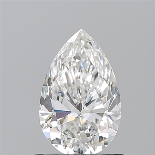 1.01 carat G-VVS2 Natūralus Pear Deimantas (1)