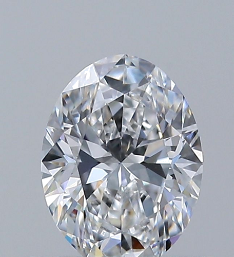 0.5 carat E-VS1 Natūralus Oval Deimantas (1)