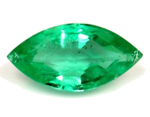 0.48 carat GREEN Marquise Smaragdas (1)