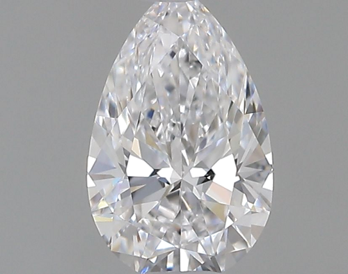 0.46 carat D-VVS1 Natūralus Pear Deimantas (1)