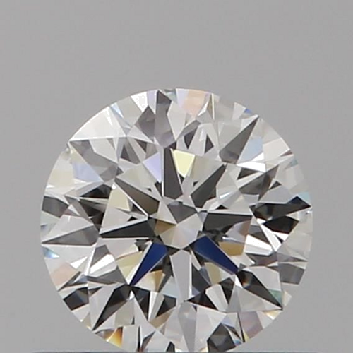0.45 carat F-VVS1 Excellent cut Natūralus Round Deimantas (1)