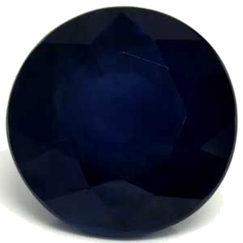 2.94 carat BLUE Round Safyras (1)