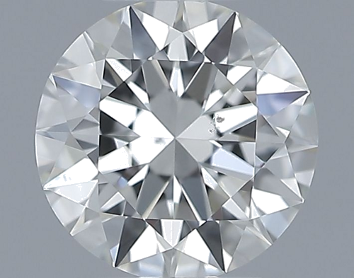 0.5 carat I-SI1 Excellent cut Natūralus Round Deimantas (1)