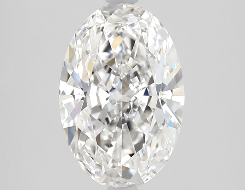 1.7 carat D-VS1 Natūralus Oval Deimantas (1)