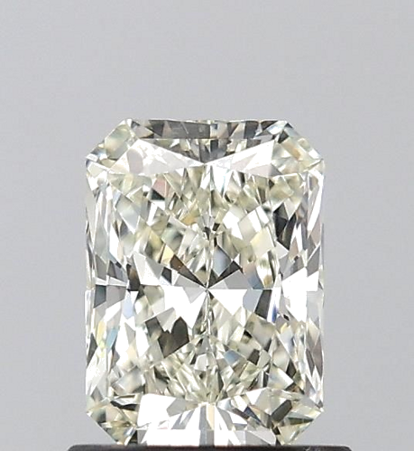 1.01 carat K-VVS1 Natūralus Radiant Deimantas (1)