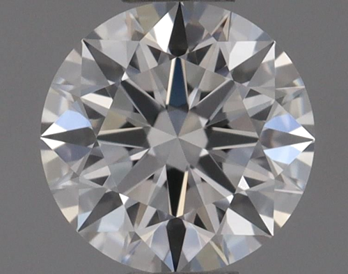 0.39 carat F-VVS1 Excellent cut Natūralus Round Deimantas (1)