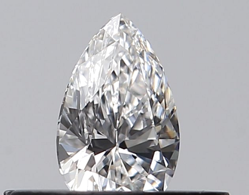 0.24 carat E-VVS1 Natūralus Pear Deimantas (1)