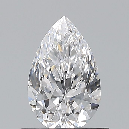 0.6 carat D-VS1 Natūralus Pear Deimantas (1)