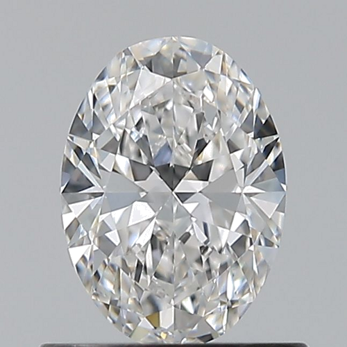 0.63 carat E-VVS1 Natūralus Oval Deimantas (1)