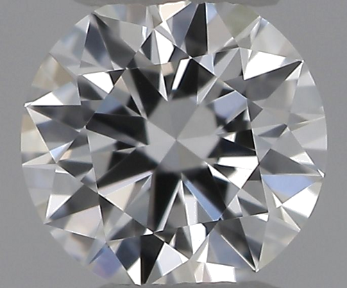 0.22 carat D-VVS1 Excellent cut Natūralus Round Deimantas (1)
