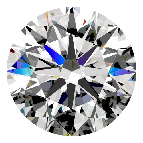 0.42 carat G-IF Excellent cut Natūralus Round Deimantas (1)