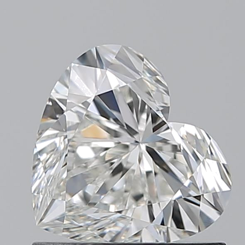 0.91 carat H-IF Natūralus Heart Deimantas (1)