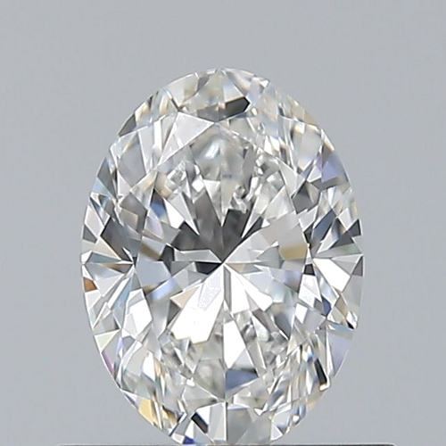 0.6 carat F-VS1 Natūralus Oval Deimantas (1)