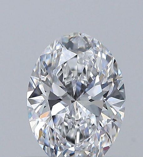 0.41 carat D-VVS2 Natūralus Oval Deimantas (1)