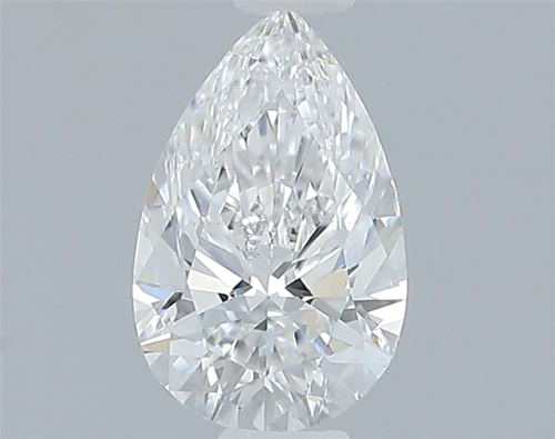 0.39 carat D-VS1 Natūralus Pear Deimantas (1)