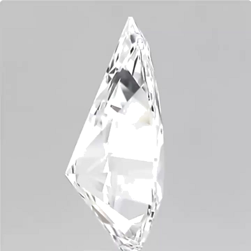3.02 carat D-VS2 Natūralus Pear Deimantas (1)