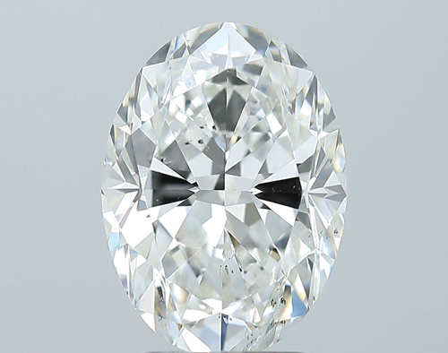 3.0 carat G-SI2 Natūralus Oval Deimantas (1)