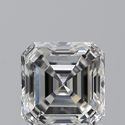 1.02 carat G-VS2 Natūralus Asscher Deimantas (1)