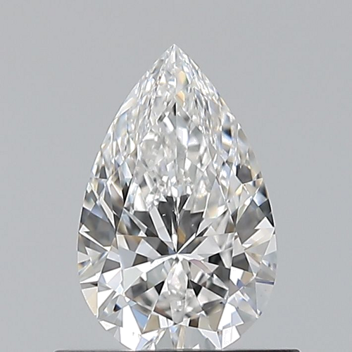 0.57 carat E-VS1 Natūralus Pear Deimantas (1)