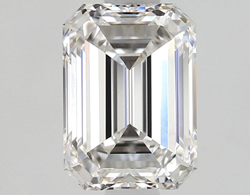 1.25 carat F-VVS2 Natūralus Emerald Deimantas (1)
