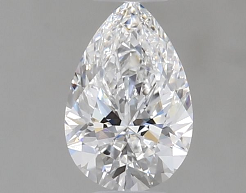 0.32 carat E-VS1 Natūralus Pear Deimantas (1)