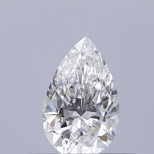 0.31 carat D-VVS1 Natūralus Pear Deimantas (1)