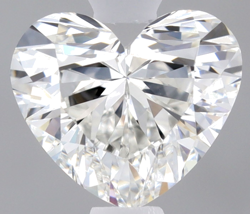 0.55 carat G-VVS2 Natūralus Heart Deimantas (1)