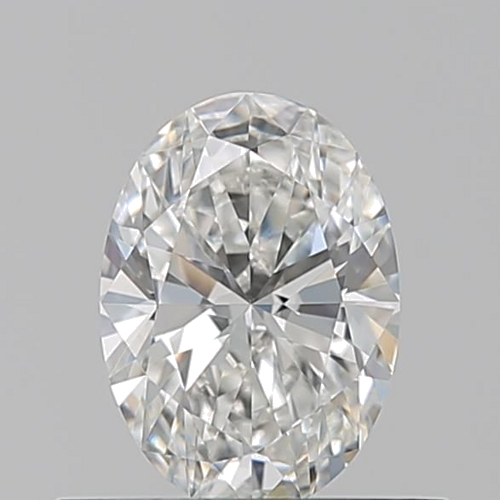 0.5 carat G-VVS2 Natūralus Oval Deimantas (1)