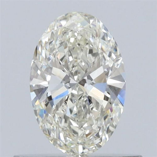 0.37 carat I-VVS2 Natūralus Oval Deimantas (1)