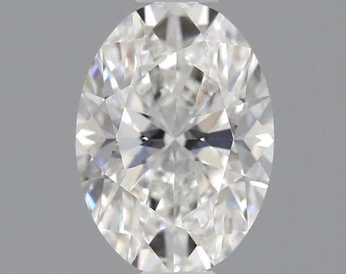 0.64 carat F-VVS2 Natūralus Oval Deimantas (1)