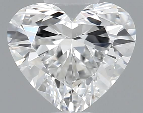0.3 carat E-VS2 Natūralus Heart Deimantas (1)