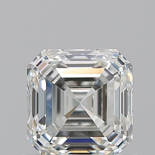 1.01 carat I-VS1 Natūralus Asscher Deimantas (1)