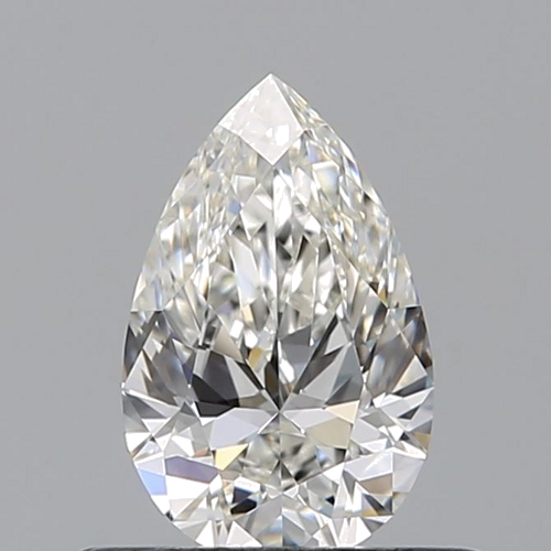 0.51 carat G-VVS1 Natūralus Pear Deimantas (1)