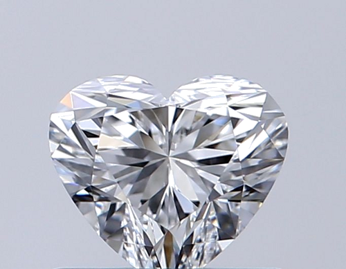 0.53 carat E-VS1 Natūralus Heart Deimantas (1)