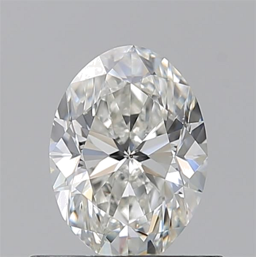 0.7 carat H-VS2 Natūralus Oval Deimantas (1)