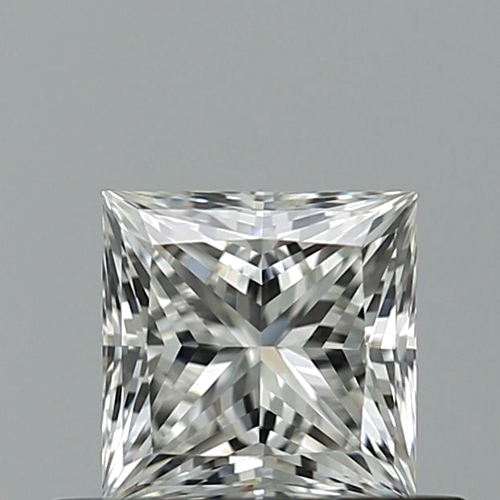 0.56 carat G-VVS2 Natūralus Princess Deimantas (1)
