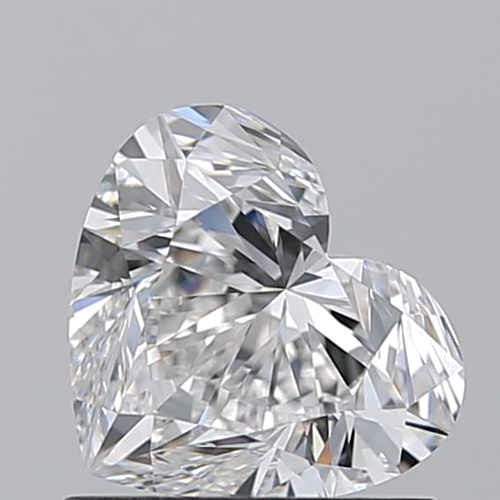 1.01 carat E-VVS1 Natūralus Heart Deimantas (1)