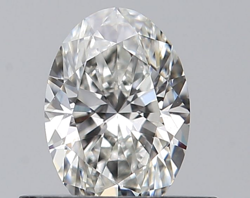 0.5 carat G-VS1 Natūralus Oval Deimantas (1)