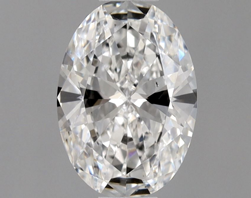 0.5 carat E-SI1 Natūralus Oval Deimantas (1)