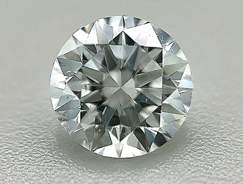 0.53 carat F-VS2 Excellent cut Natūralus Round Deimantas (1)