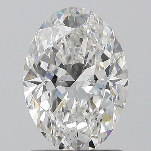 1.2 carat E-SI2 Natūralus Oval Deimantas (1)