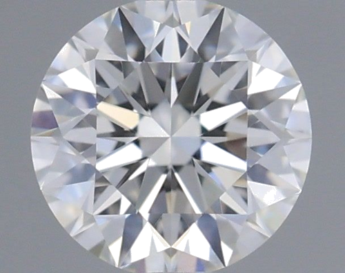 0.37 carat F-VVS2 Excellent cut Natūralus Round Deimantas (1)