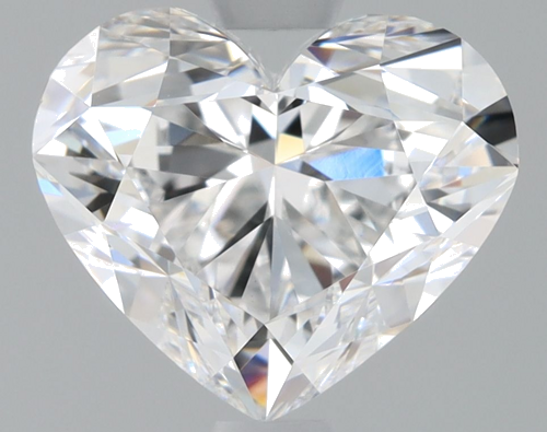 1.5 carat D-VVS2 Natūralus Heart Deimantas (1)