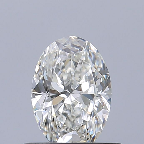 0.5 carat G-VVS1 Natūralus Oval Deimantas (1)