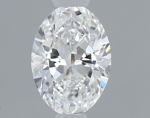 0.5 carat D-VS2 Natūralus Oval Deimantas (1)