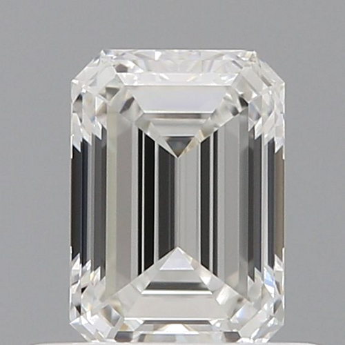 0.51 carat F-VVS1 Natūralus Emerald Deimantas (1)