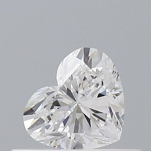 0.32 carat D-VVS1 Natūralus Heart Deimantas (1)